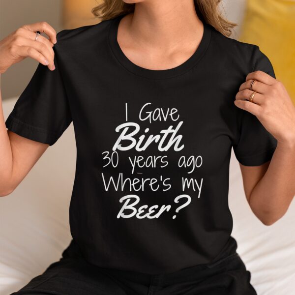 30th Birthday Shirt for Mom Son Daughter 30 Year Old Gift T-Shirt