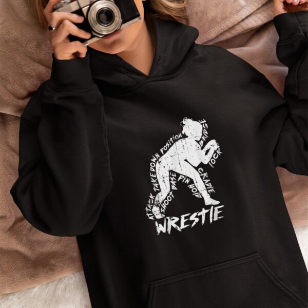High School Wrestling Mom Dad Gift for Girls Wrestling T-Shirt 2
