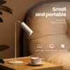 Portable modern table lamp ideal for learning, entertainment, and working in small spaces.