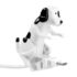 USB dog charger cable, fun dog design, compatible with micro USB devices, novelty tech accessory.