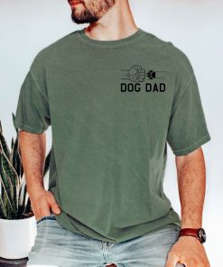 Comfort Colors Dog Dad Shirt, Funny Dog Father Tee, Gift From The Dog