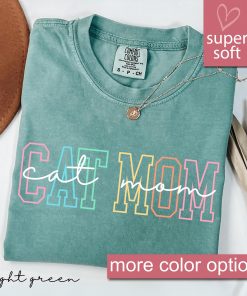 Cat Mom Shirt, Gift For Cat Mom, Cat Gift For Mothers Day, Cat Mama Shirts, Cat Lover Shirt.