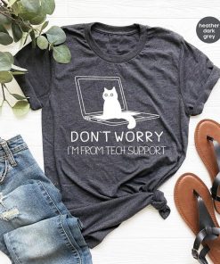 Cat Shirts, Funny Cat Sweatshirt, Sarcastic Cat Dad Crewneck, Cute Cat Mom Gift for Her