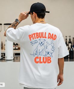 Pitbull Dog Dad Club Comfort Colors Shirt, Funny Dog Lover Graphic Tee